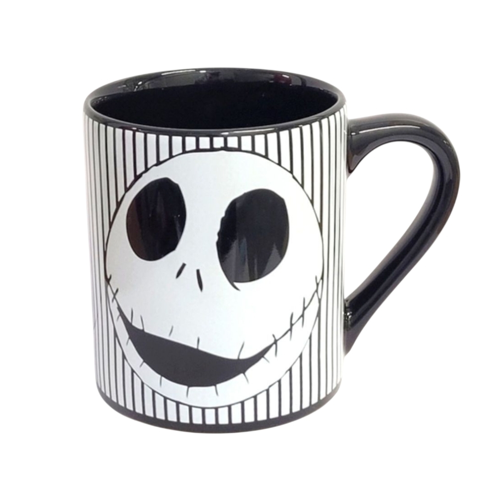 Disney Black and White Jack Skellington Mug - NWT